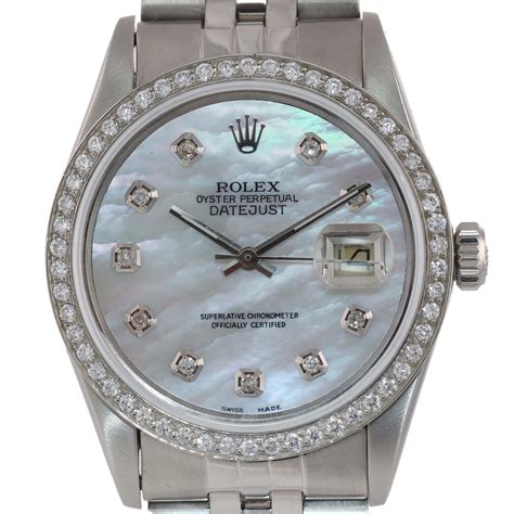 rolex datejust lady 36|rolex datejust 36mm diamond bezel.